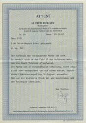 Freimarken 1920, gestempelte Serie (18 Werte) inkl. allen Farben ...